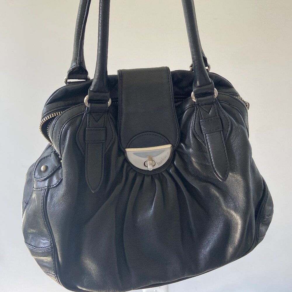 Botkier Lita Medium Satchel (Black)
